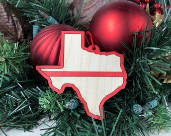 Texas First Responder Ornament - Firefighter