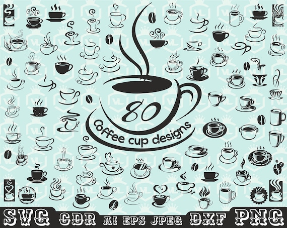 Vinilo para cafetería con dibujo taza café  Coffee tattoos, Sticker wall  art, Coffee heart