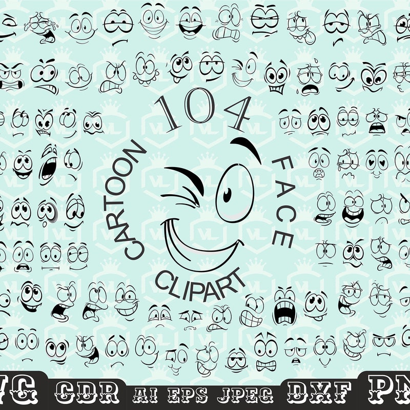 Emotions Clip Art - Etsy