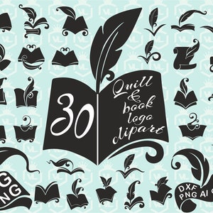 Diseño de libro SVG, libro de dibujos animados dibujados a mano Doodle svg PNG DXF, silueta de libro, paquete de logotipos de libros, amante de los libros svg, archivo de corte Cutfile Cricut
