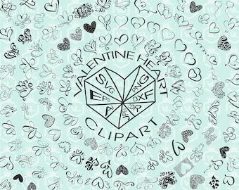 Valentinstag Liebe Herz Bundle SVG & PNG, Liebe Silhouette, Herz Umriss, Valentinstag Herz geschnitten Datei, transparenter Hintergrund, Cricut Schneiddatei
