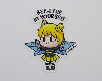 Queen Bee anime chibi vinyl Sticker
