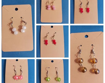 Handmade Beaded Earrings | Dangle Earrings