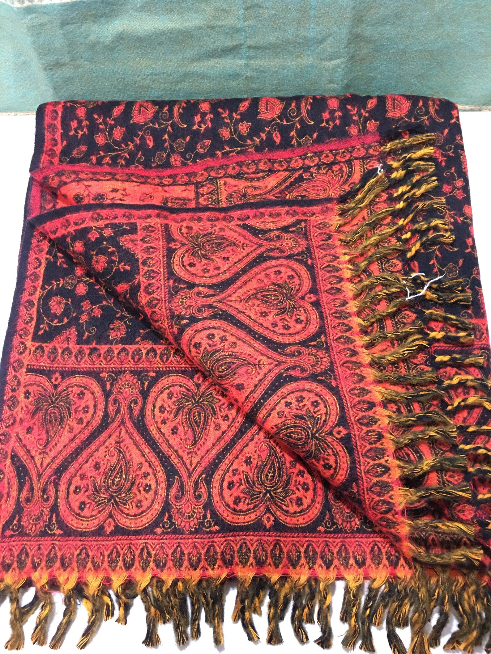 Mantón de lana Yak/scarf/Chal del Tíbet Etsy