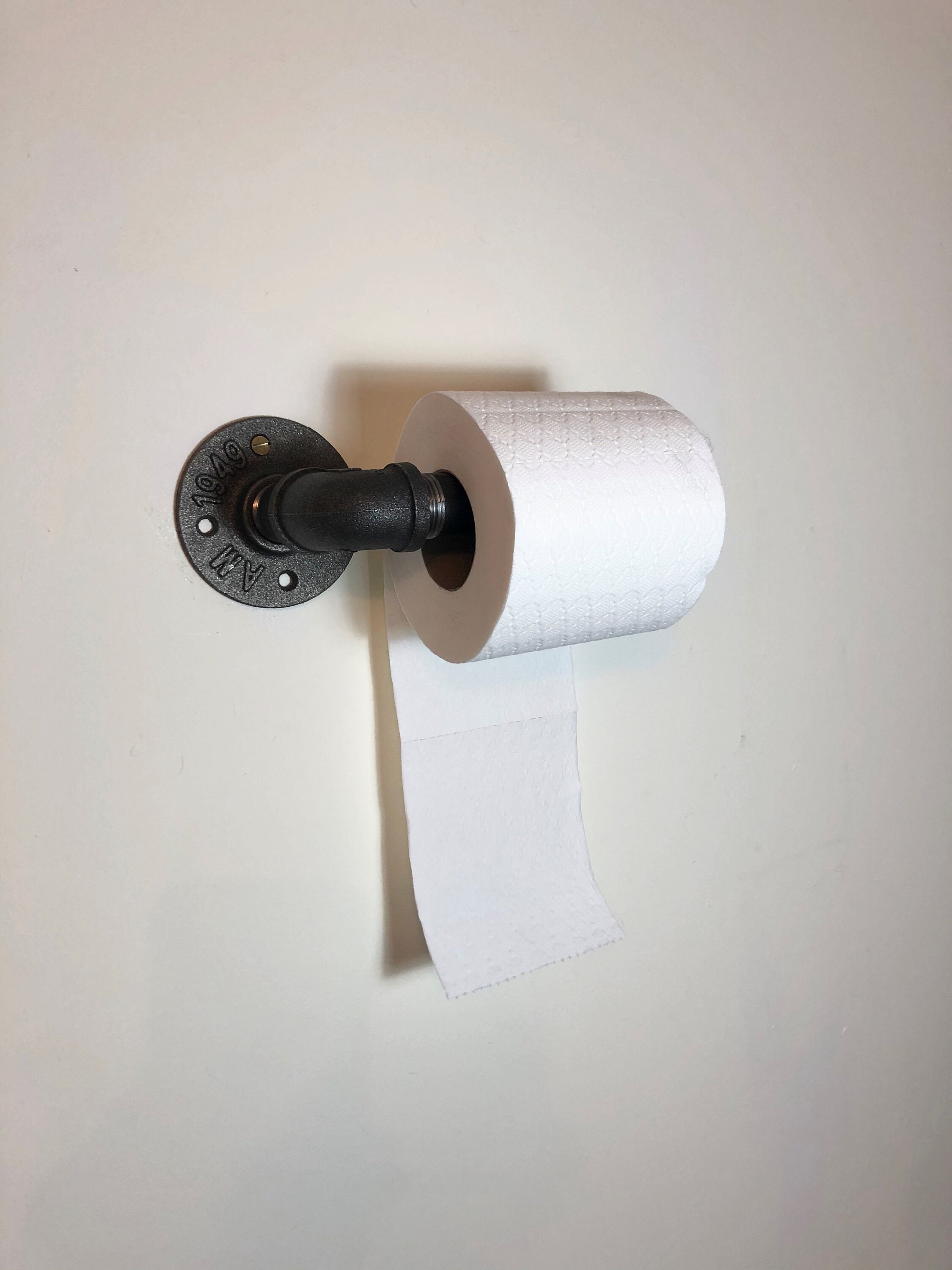 Toilet Paper Holder Industrial Toilet Paper Holder Bathroom Etsy Canada