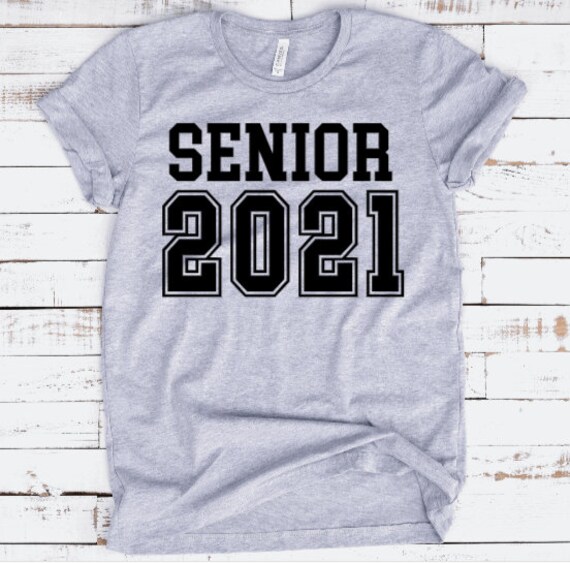 Senior 2021 t-shirt Class of 2021 shirt 2021 Graduation | Etsy