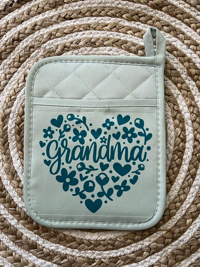 Happy Mother's Day Potholder Mother's Day Oven Mitt Etsy