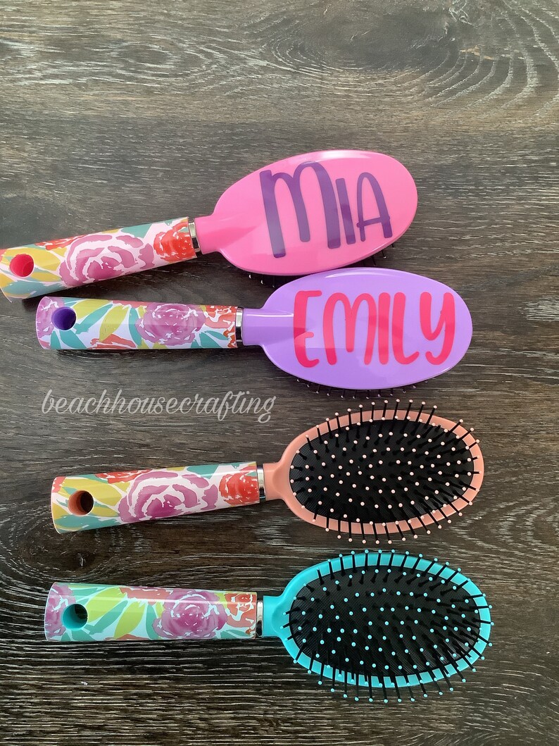 Personalized Hairbrush Personalized Hair Brush Perfect Gift Etsy