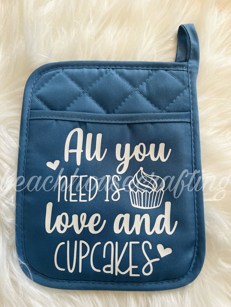 Potholder Pot holders with sayings Bakers gonna bake Whip image 5