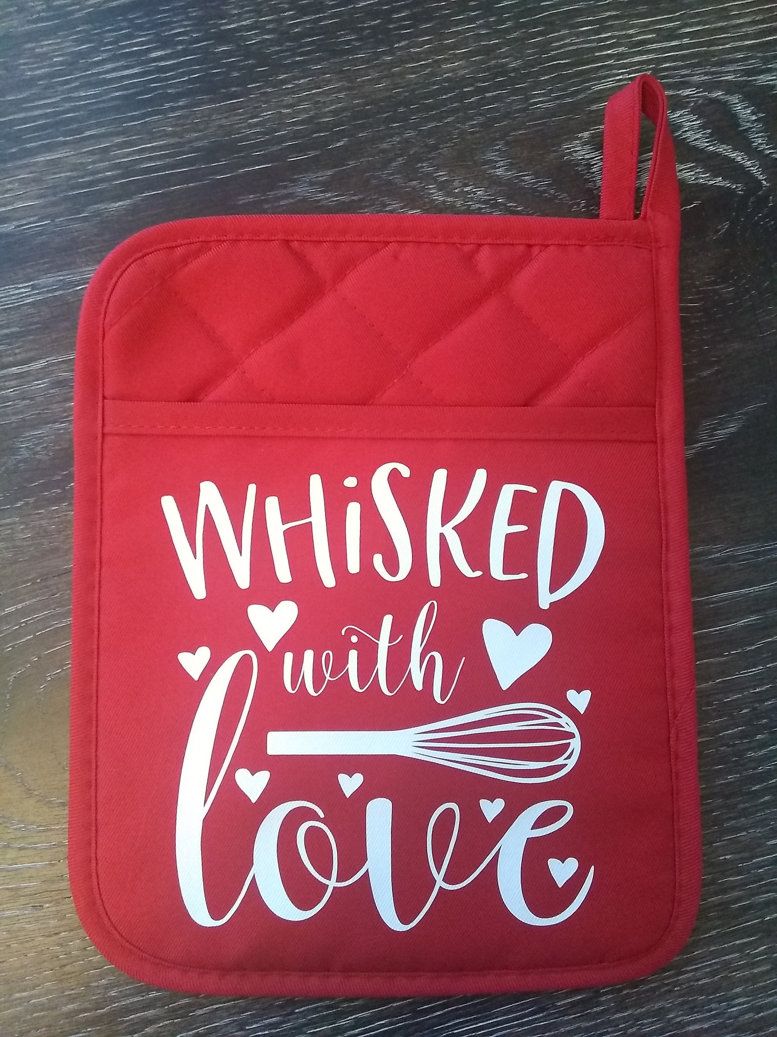 Love Potholders Valentine's Day Potholders Mother's Etsy