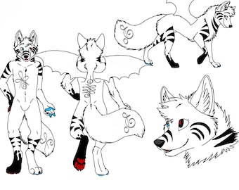 Costume fursuit head