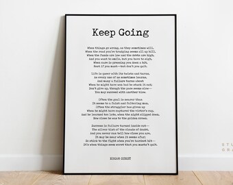 Edgar Guest Print | Etsy
