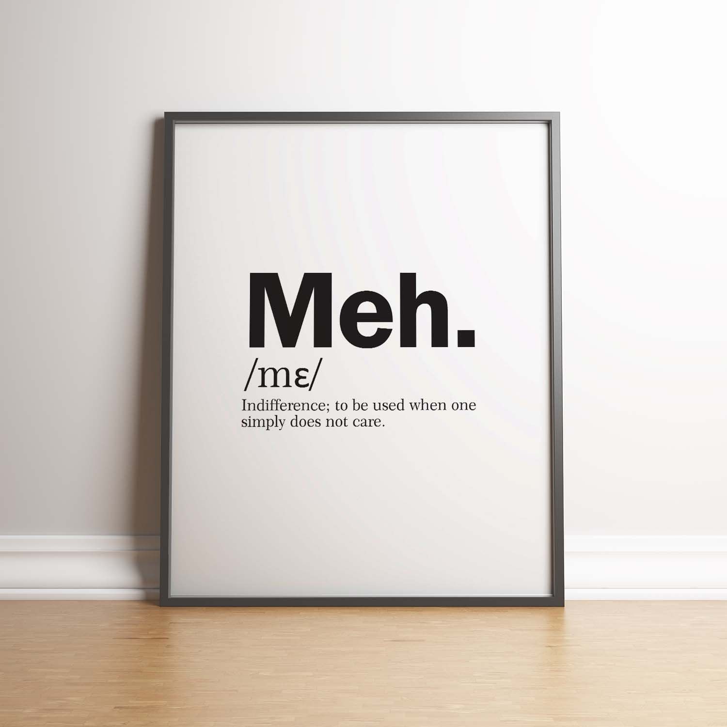 What does meh mean online