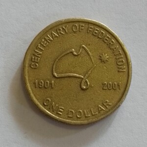 オーストラリア硬貨 1 ドル | エリザベス 2 世 | オーストラリア