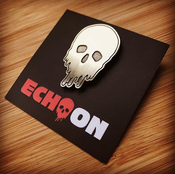 Echo Auf Podcast Offizielles Logo Sterben Gegossen Pin Etsy