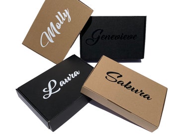 Personalized gift box add on