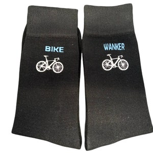 Adult Bike Wanker socks