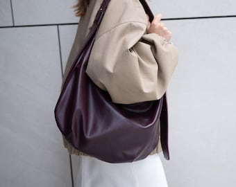 Vintage Gucci by Tom Ford Y2K Nylon Canvas + Leather Hobo Bag With