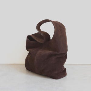 Stylish Handmade Suede Handbag - A Must-Have Tote Bag for Women
