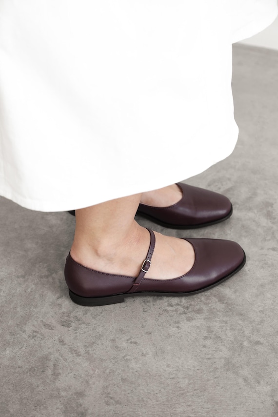 burgundy low heel dress shoes MAD about Burgundy Patent Leather Mini 5 35