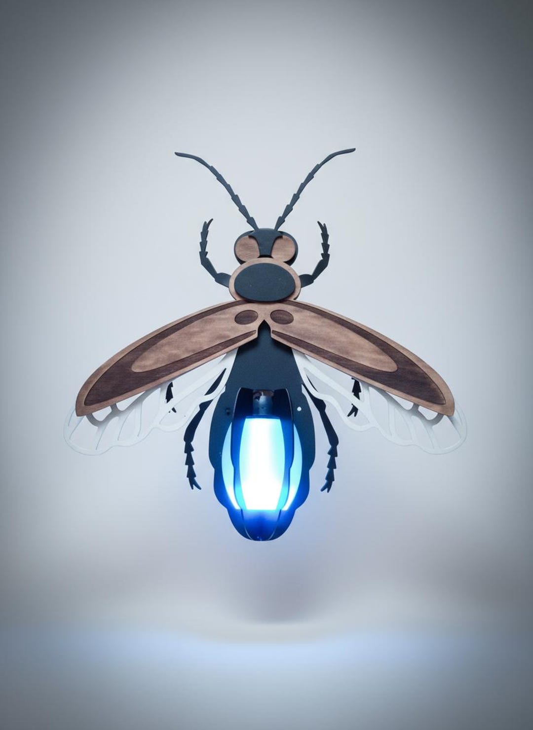 Warm Color Insect Rectangular Light Firefly Insect Lantern Lamp/ Beetle Style Light/bug Themed Lamp /kid ...