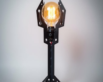 Metal Steampunk Table lamp, Industrial Edisons Light Fixture, Loft Home Decor Lighting