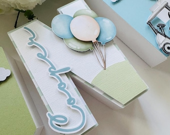 Pastel Hole in One, 3D Letters, Golf birthday 3D Letters, Golf 1st birthday letters, Golf Table Decor, Golf centerpiece, Golf Party Props