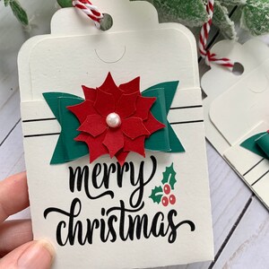 Christmas Gift card holder - Xmas git card holder - Teacher gift card - teacher appreciation - money wallet - money gift card