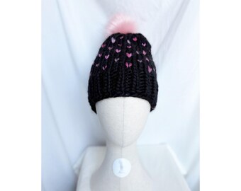 AMPMHandknits Luxe: Ich Herz Dich Hut