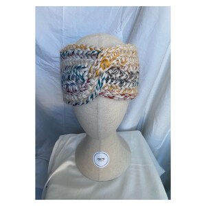 Multicolor Twisted Ear Warmer
