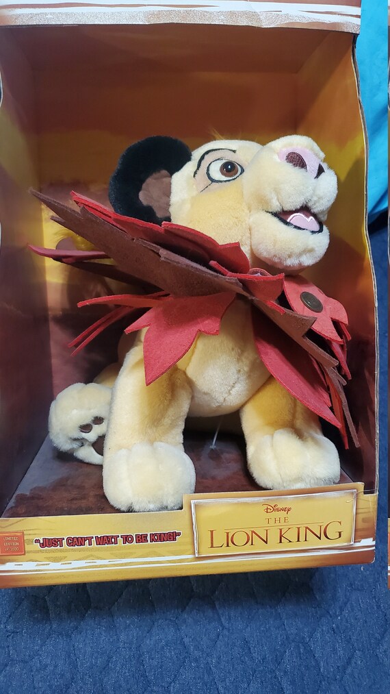 limited edition simba plush