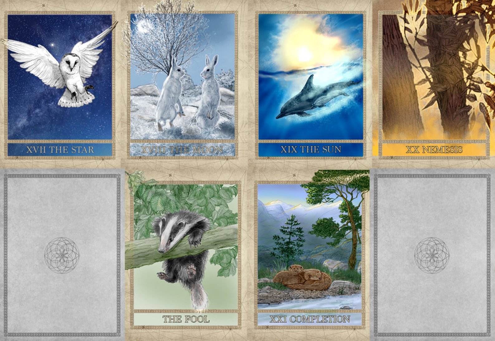 Nature Tarot Cards | Etsy