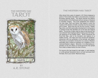 Libro de Tarot Western Way con Stone Nature Deck