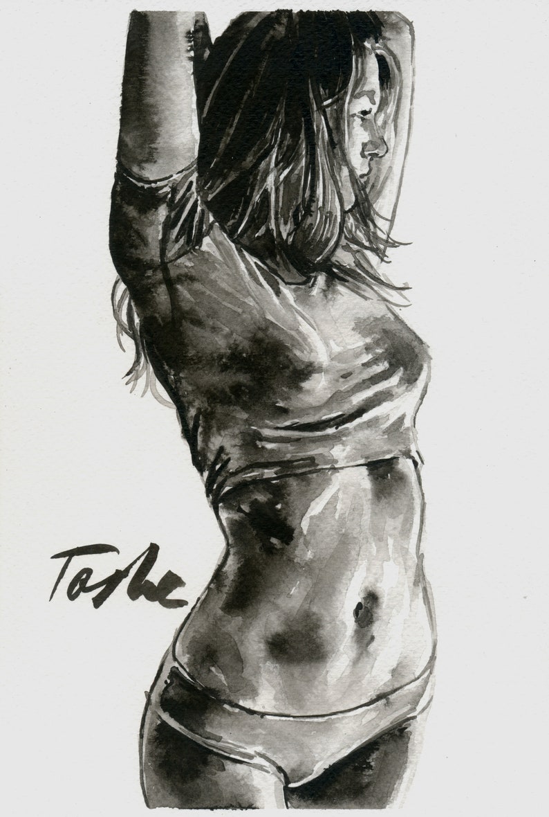 pen and ink girls nude porn photo