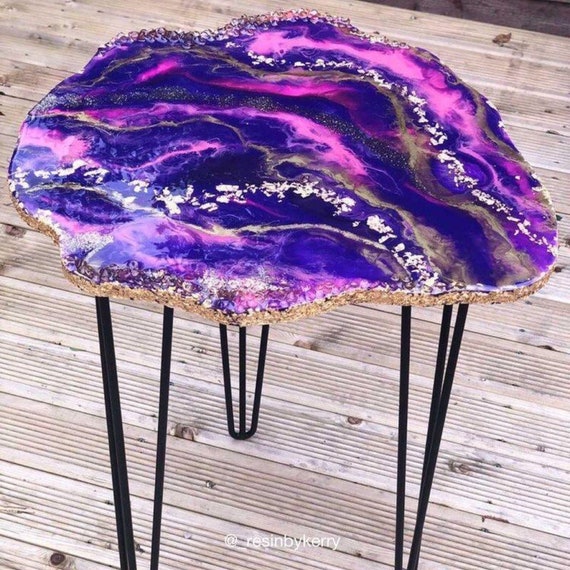 Geode Resin Table Mould HUGE! Silicone Mould for Tables and Resin Art Serving Trays