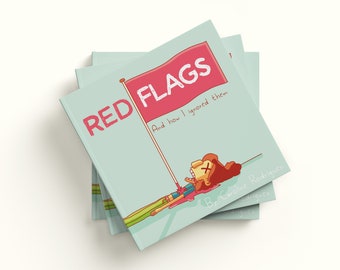 Red flags, and how I ignored them SIGNED COPY.   By Caroline Rodriguez Velasco