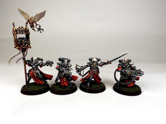 PAINTED Adepta Sororitas Battle Sisters Squad - Pro Painted