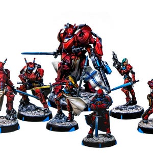 MESSAGE FOR QUOTE | Professional Infinity Painting Commission: High-Detail Sci-Fi Miniature Service by RosPaint Studio
