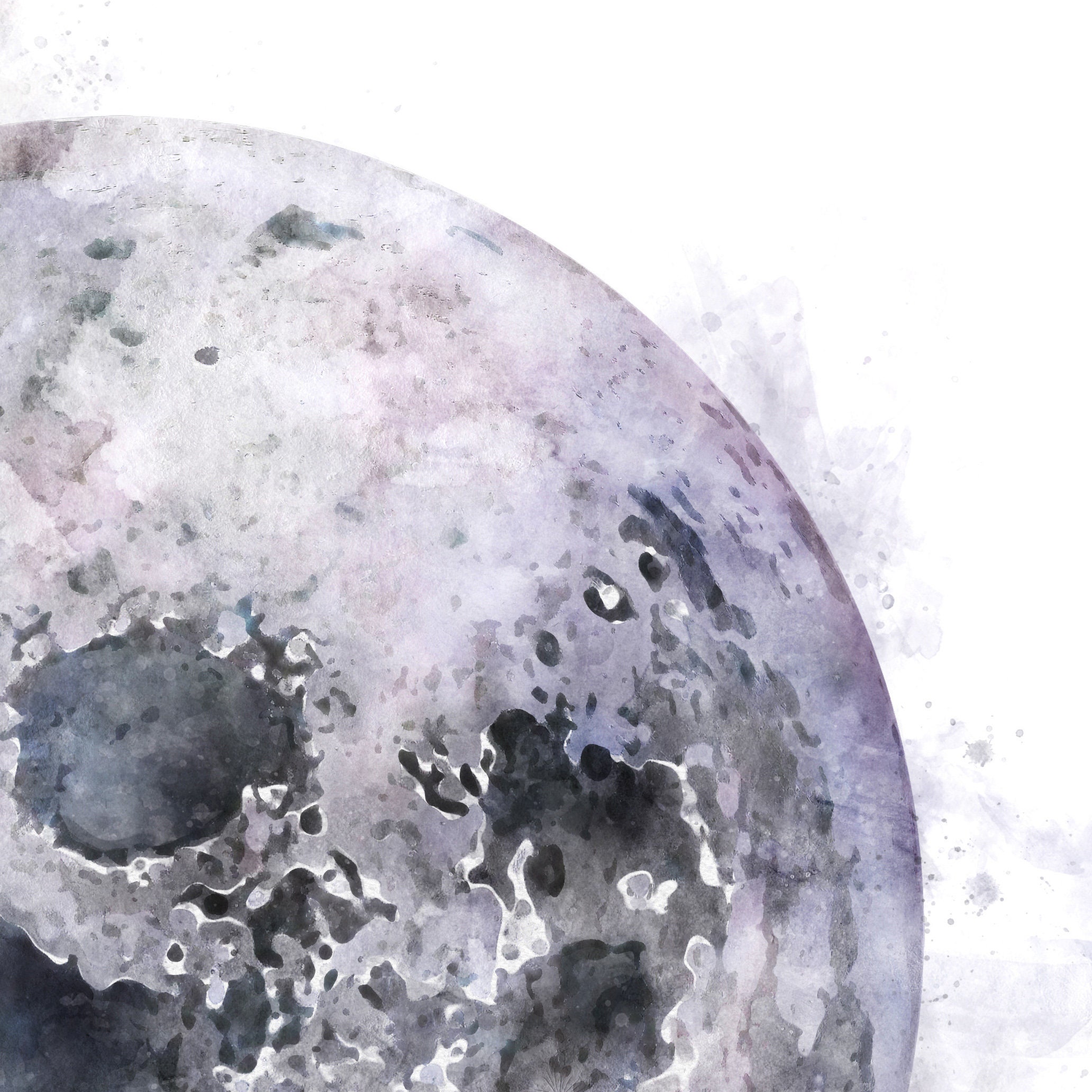 Solar System Print Set Planet Print Set Outer Space Print - Etsy