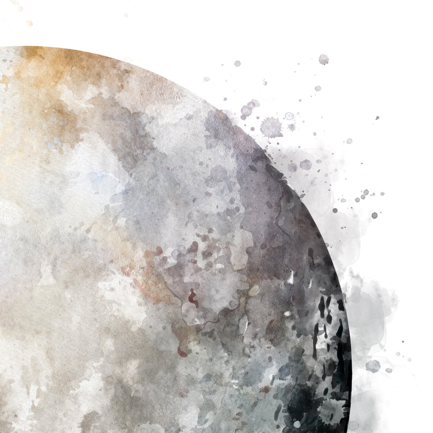 Solar System Print Set Planet Print Set Outer Space Print - Etsy