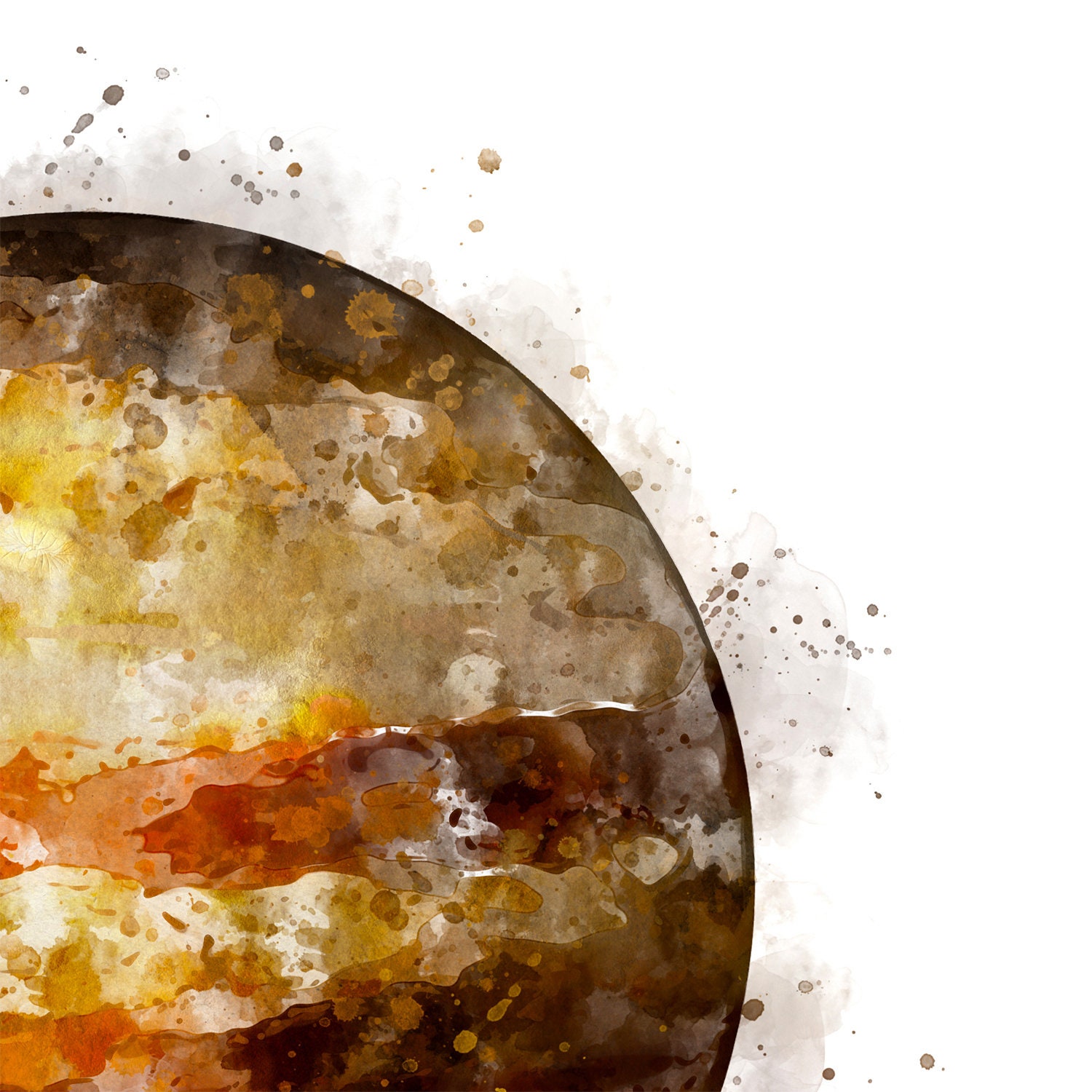 Solar System Print Set Planet Print Set Outer Space Print - Etsy