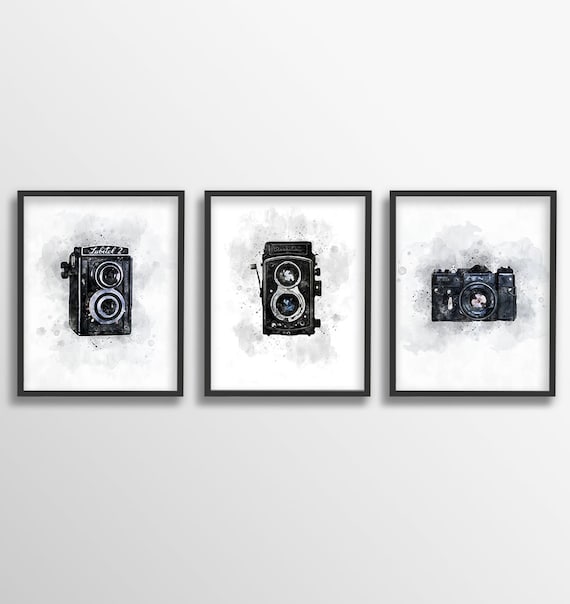 Vintage Camera Wall Art