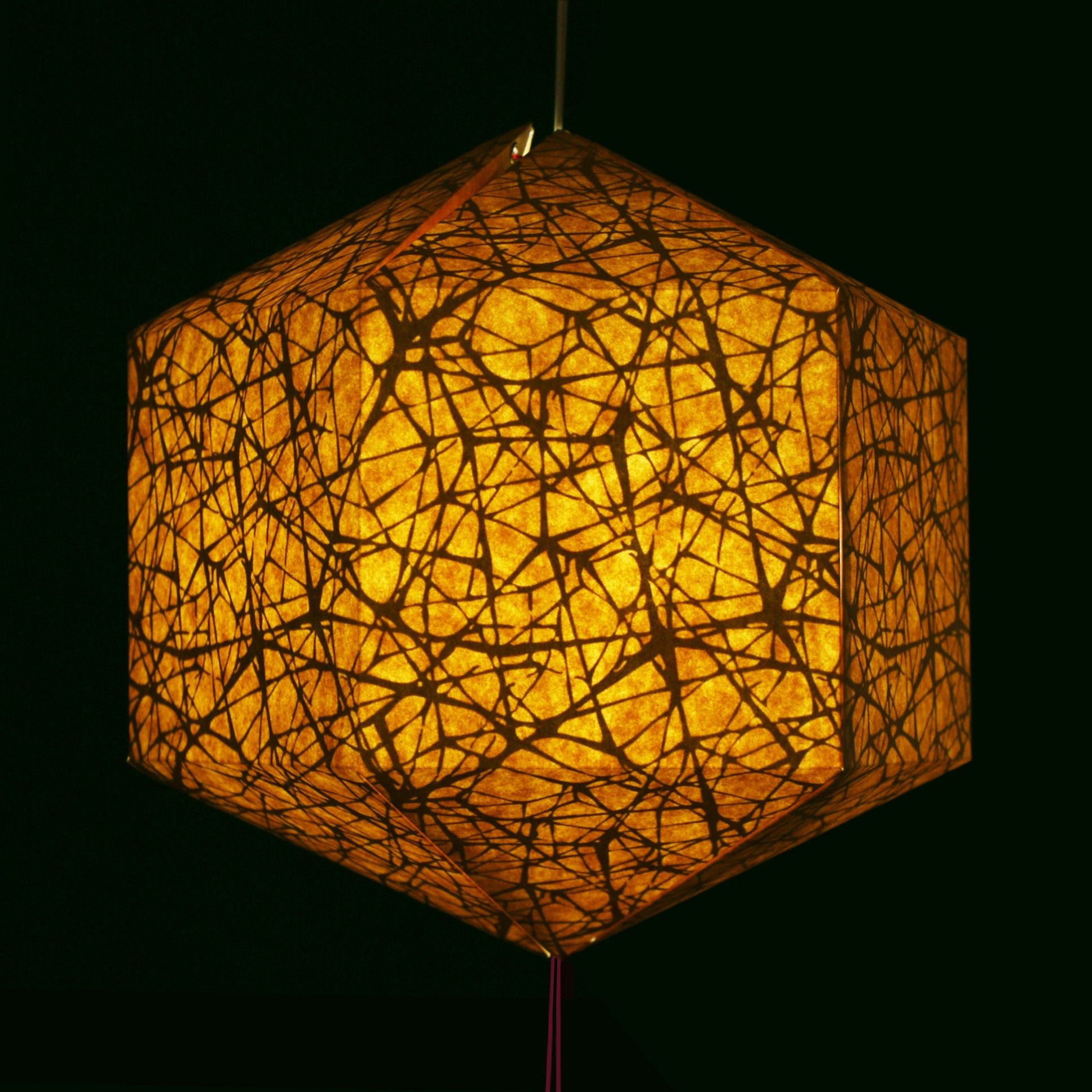 Brownfolds Hex Paper Lantern Etsy UK