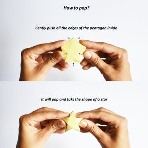 Brownfolds Paper Origami Star Fairy Lights 2 Meter Battery Operated 20 ...