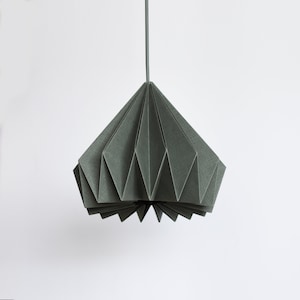 Brownfolds Grey paper origami lamp shade; Vanilla Bliss dual pack