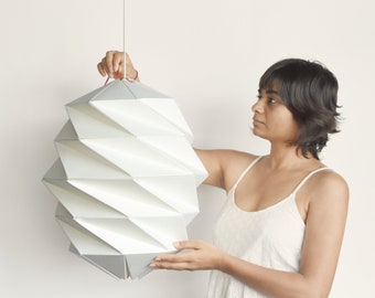 Cocoon Large DIY Paper Lampshade Instant PDF Download Etsy UK