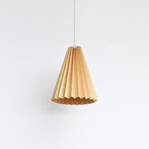 Brownfolds Brown Paper Origami Lampshade; TIPI Mini Single pack