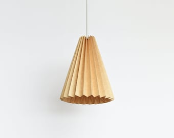 Brownfolds Brown Paper Origami Lampshade; TIPI Mini Single pack