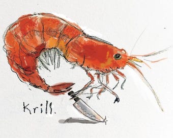 Ominous Krill - Stickers