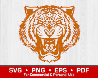 Bengal Tiger SVG Clipart – Svg | Eps | Png | PDF Vector